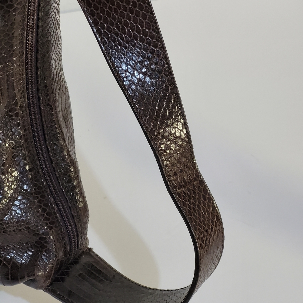 Furla Python Print Shoulder Bag - image 8